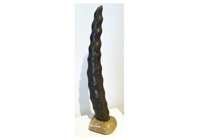 TWISTED
Dan Summers
Basalt with granite
625 x 160 x 160mm
$1,400