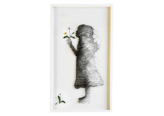 WISHING ON A DANDELION
Lisa Grennell
Screen print with reverse hand painting
530 x 930mm
$2,250  4