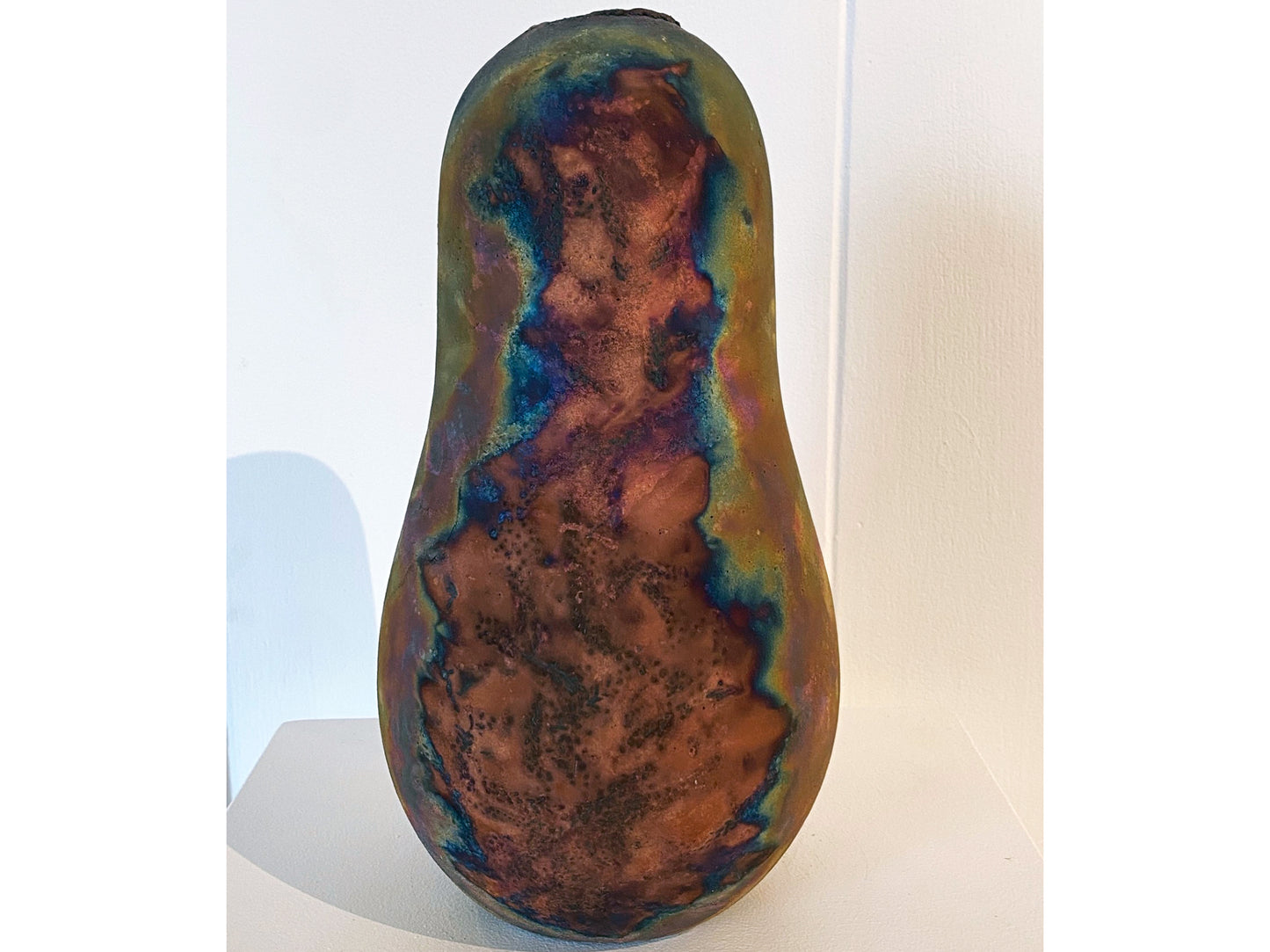 Raku Enamel Vessel Rimu Moon