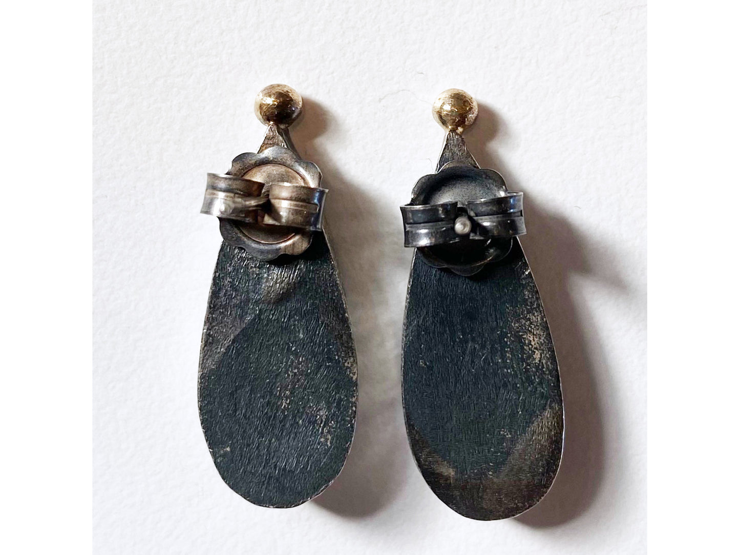 Pear Sapphires Studs