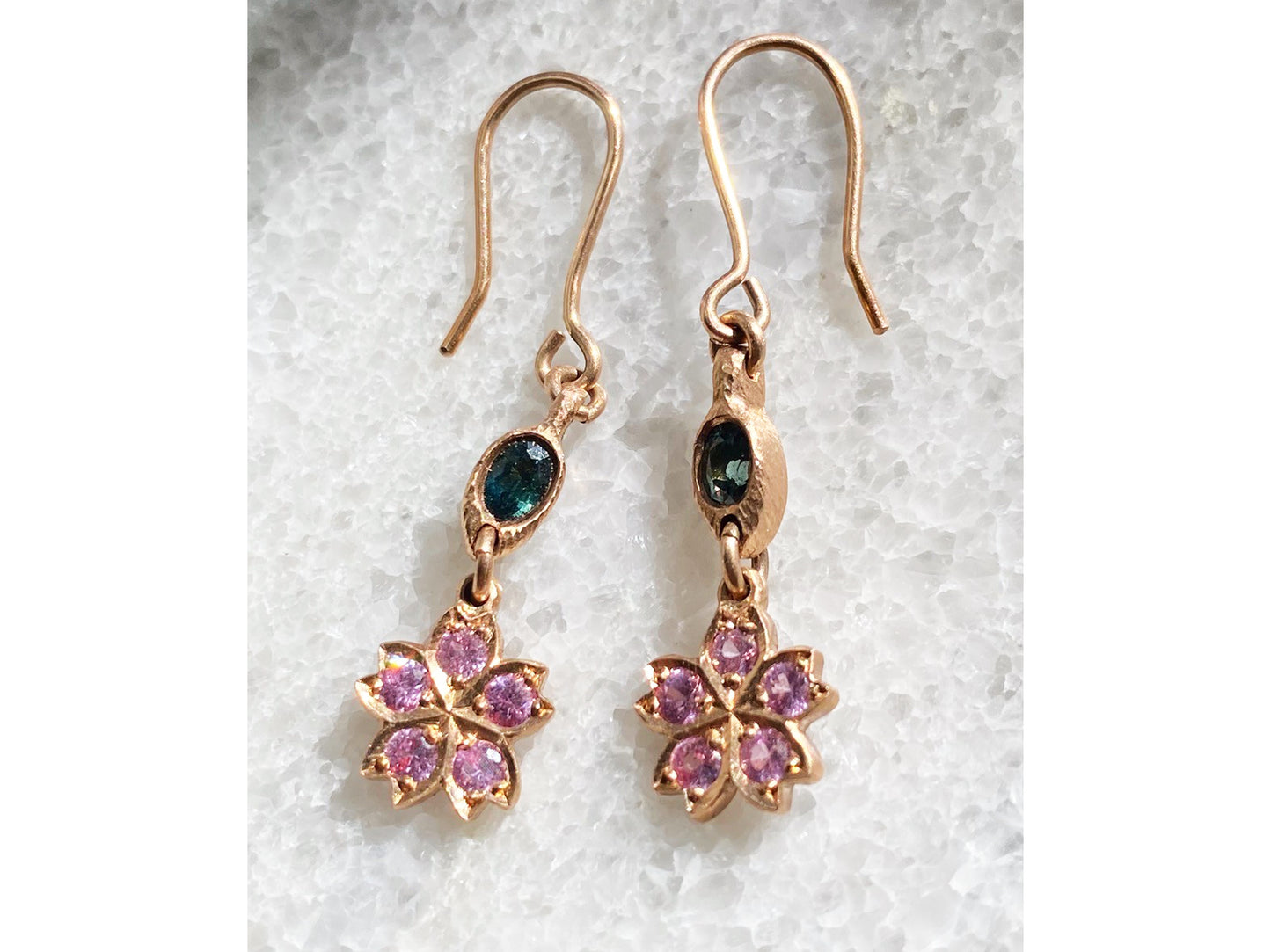 Blossom Double Drop Earrings