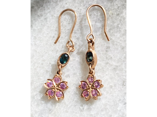 Blossom Double Drop Earrings