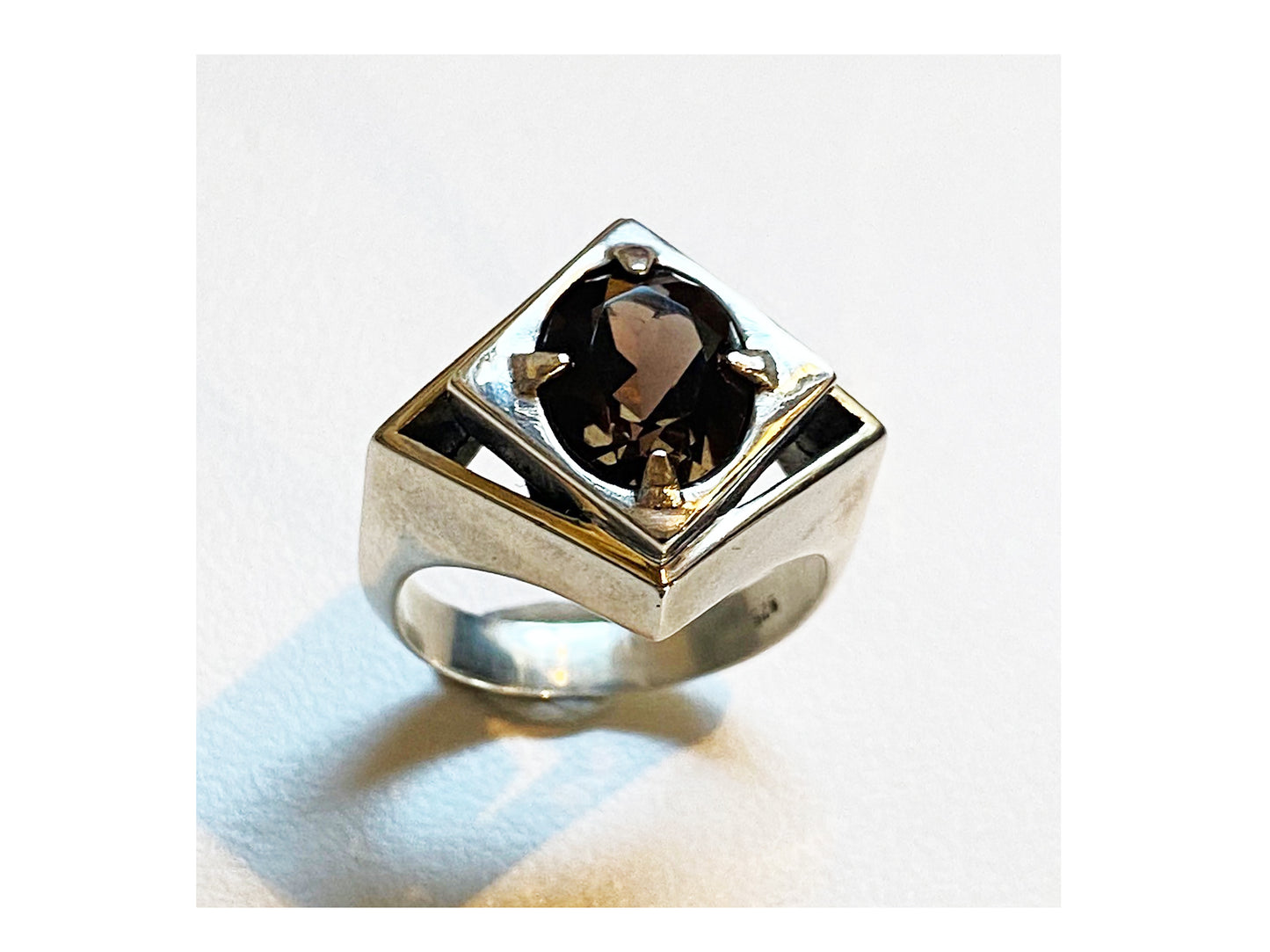 Diamond Void Cocktail Ring