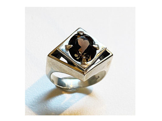 Diamond Void Cocktail Ring