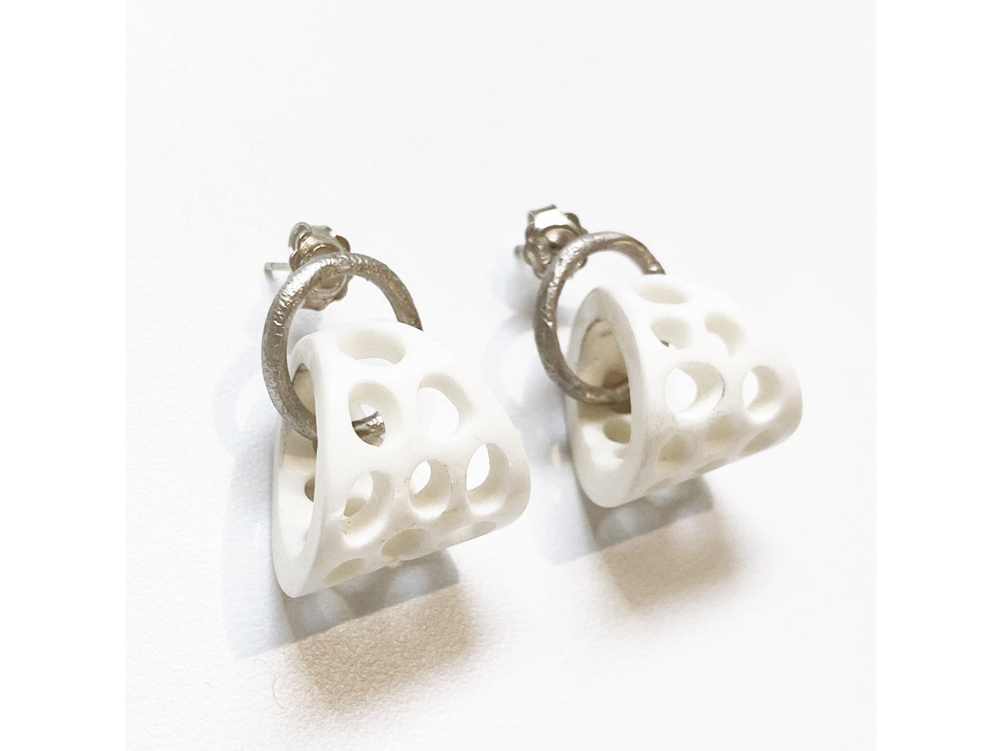 Antler & Stg hoop small studs