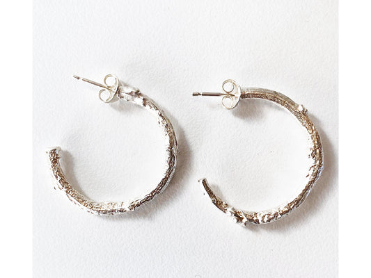 Briar Twig Hoops Studs