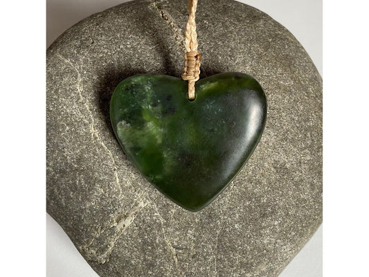 Heart Pendant Pounamu