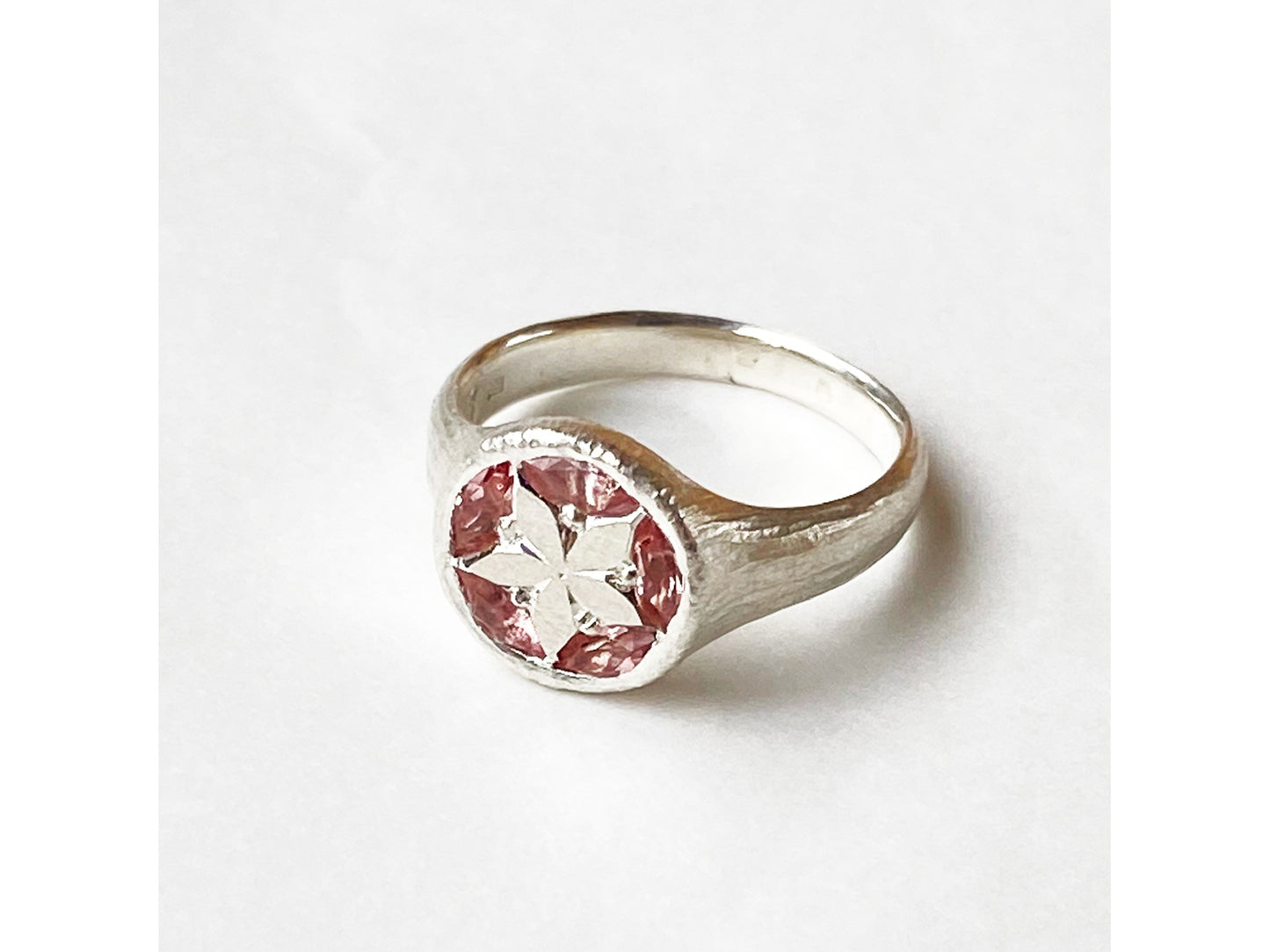 Jasmine Ring with Pink Tourmalines
