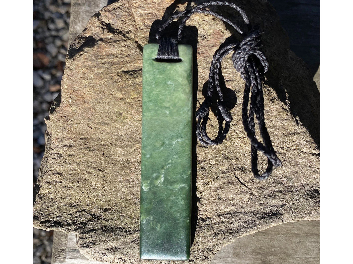 Pounamu Toki Drop Pendant
