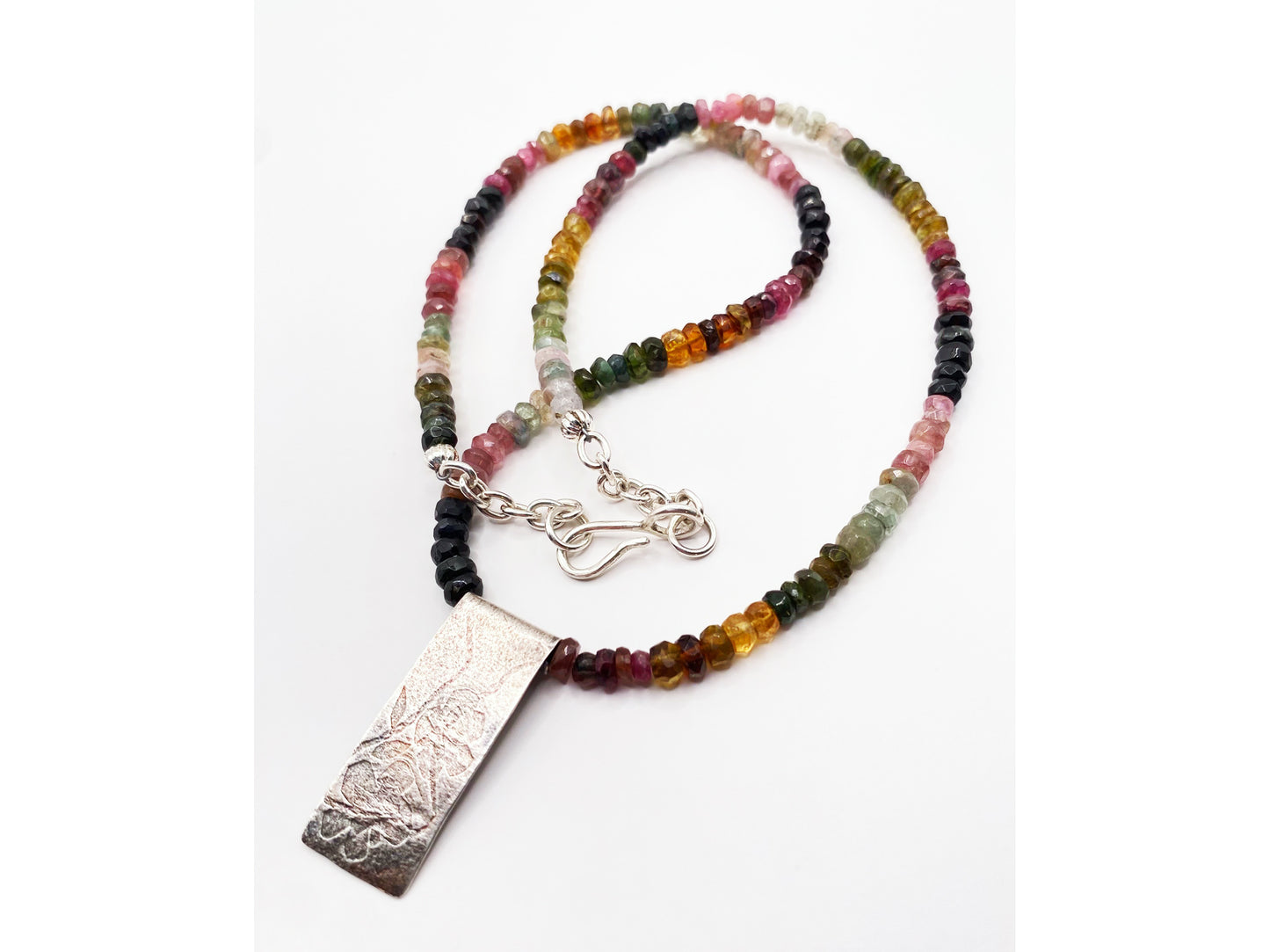 Rainbow Tourmaline Necklace