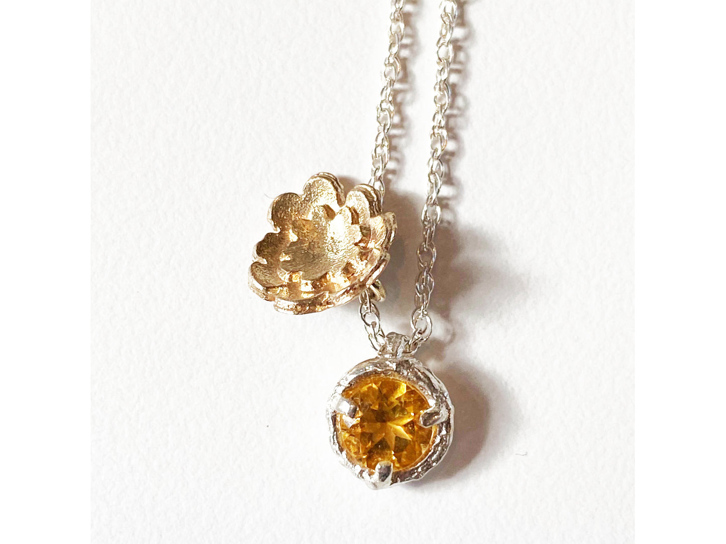 Necklace - Briar Bud & Flower Large