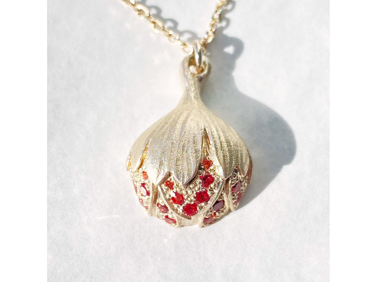 Peony Bud Necklace