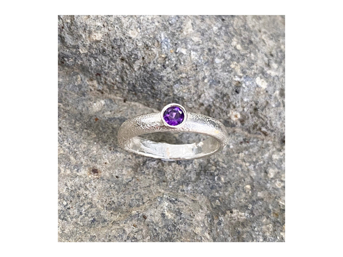 Sterling Silver and Amethyst