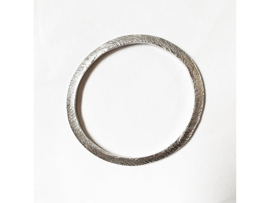 Sunray Silver Bangle