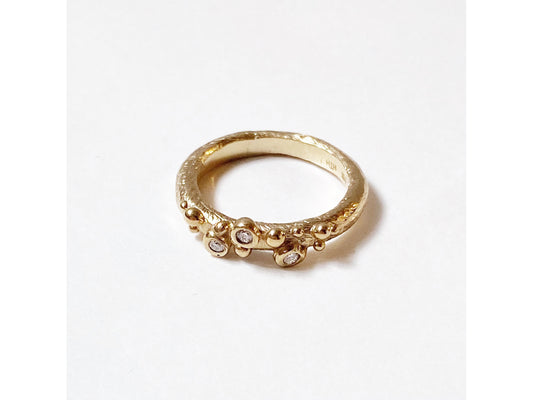 Cluster Bobble Ring - Diamonds