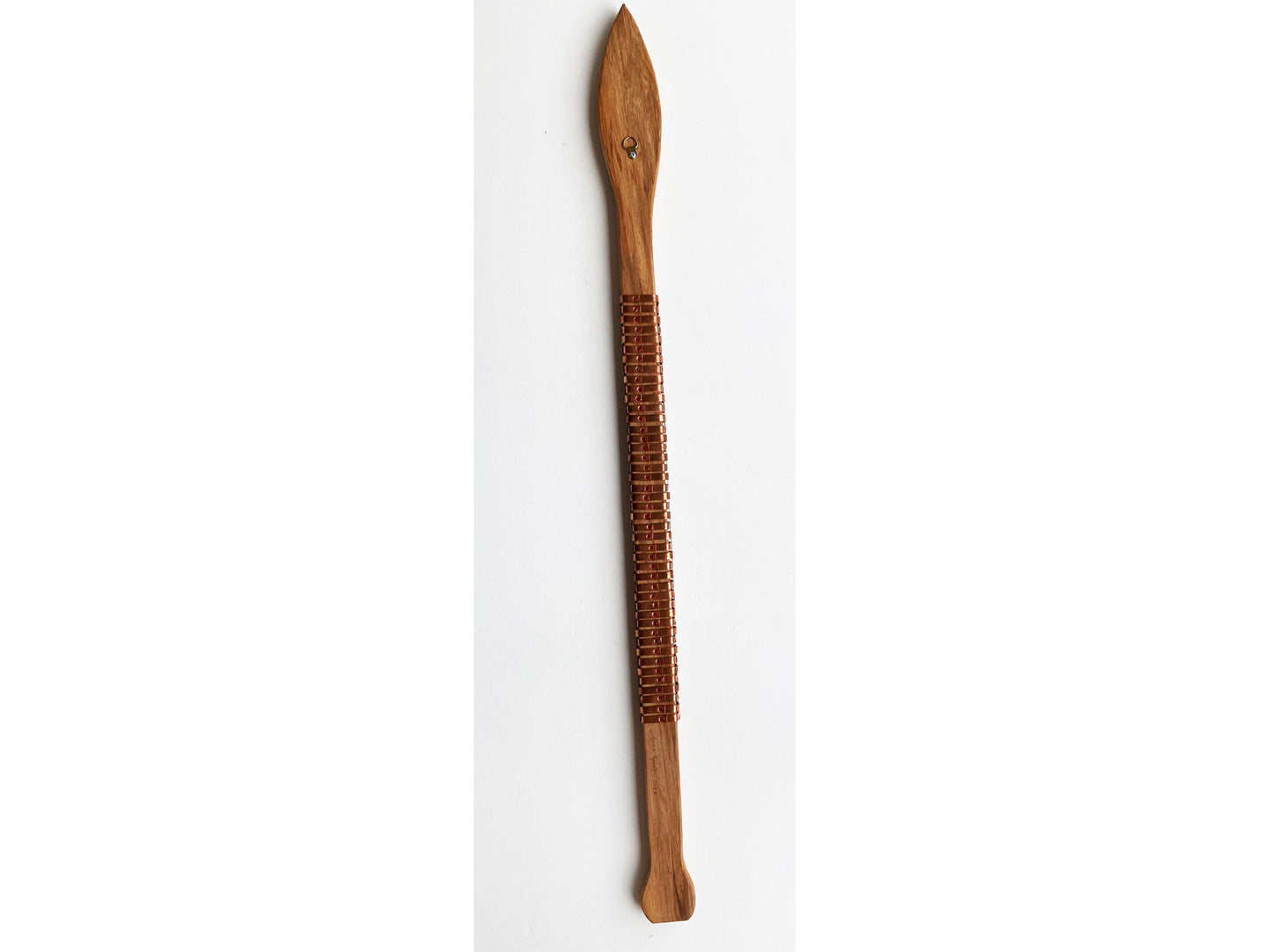 Taiaha in Rimu Blacks & Silver