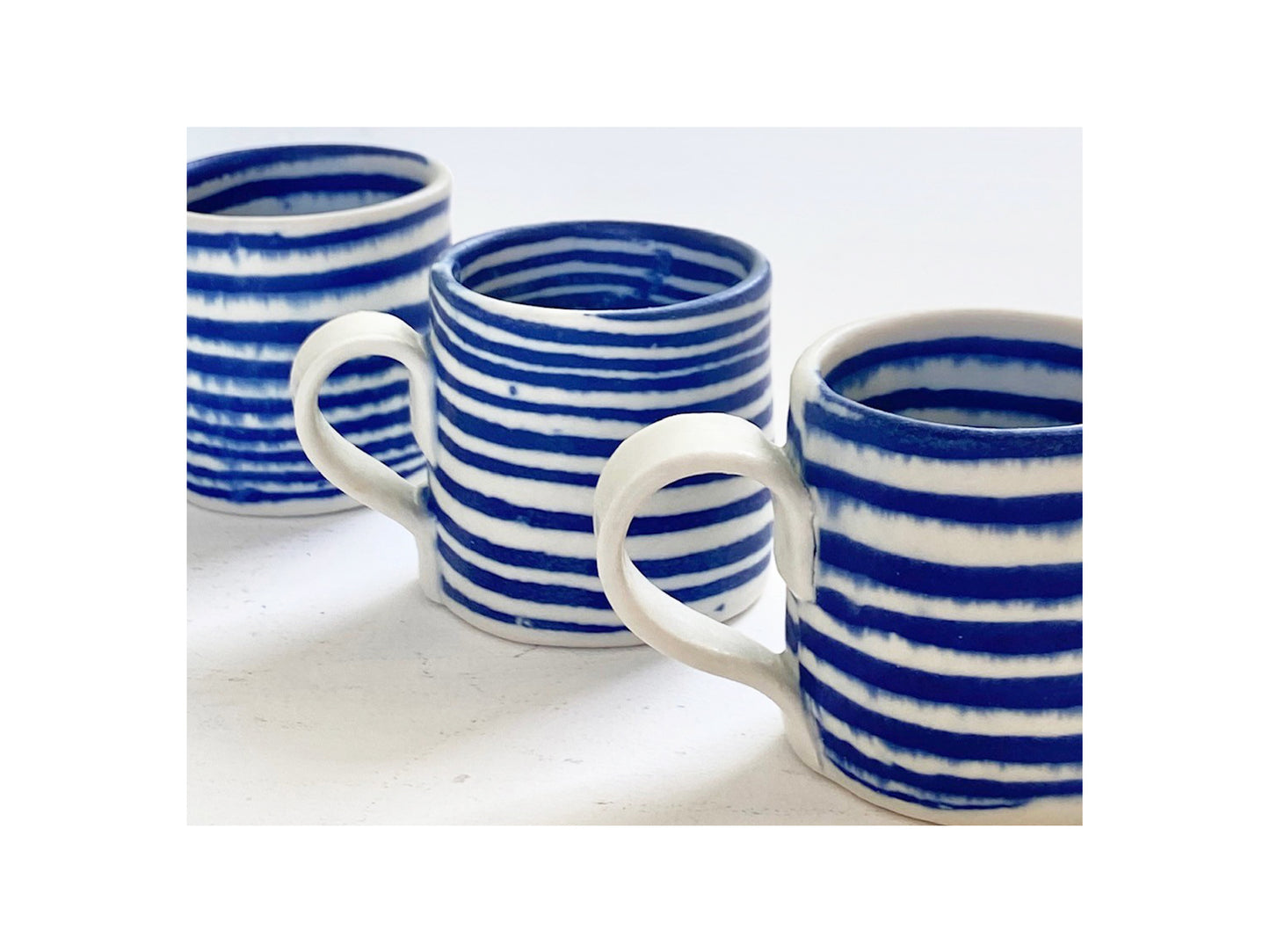 Blue & White Small Nerikomi Mug